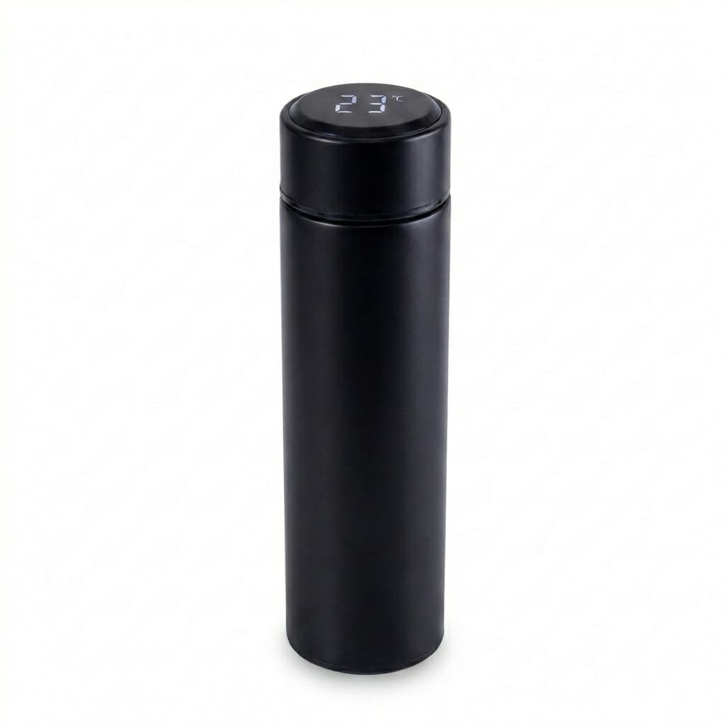 Botella Metalica Con Display De Temperatura Smart LED - 2
