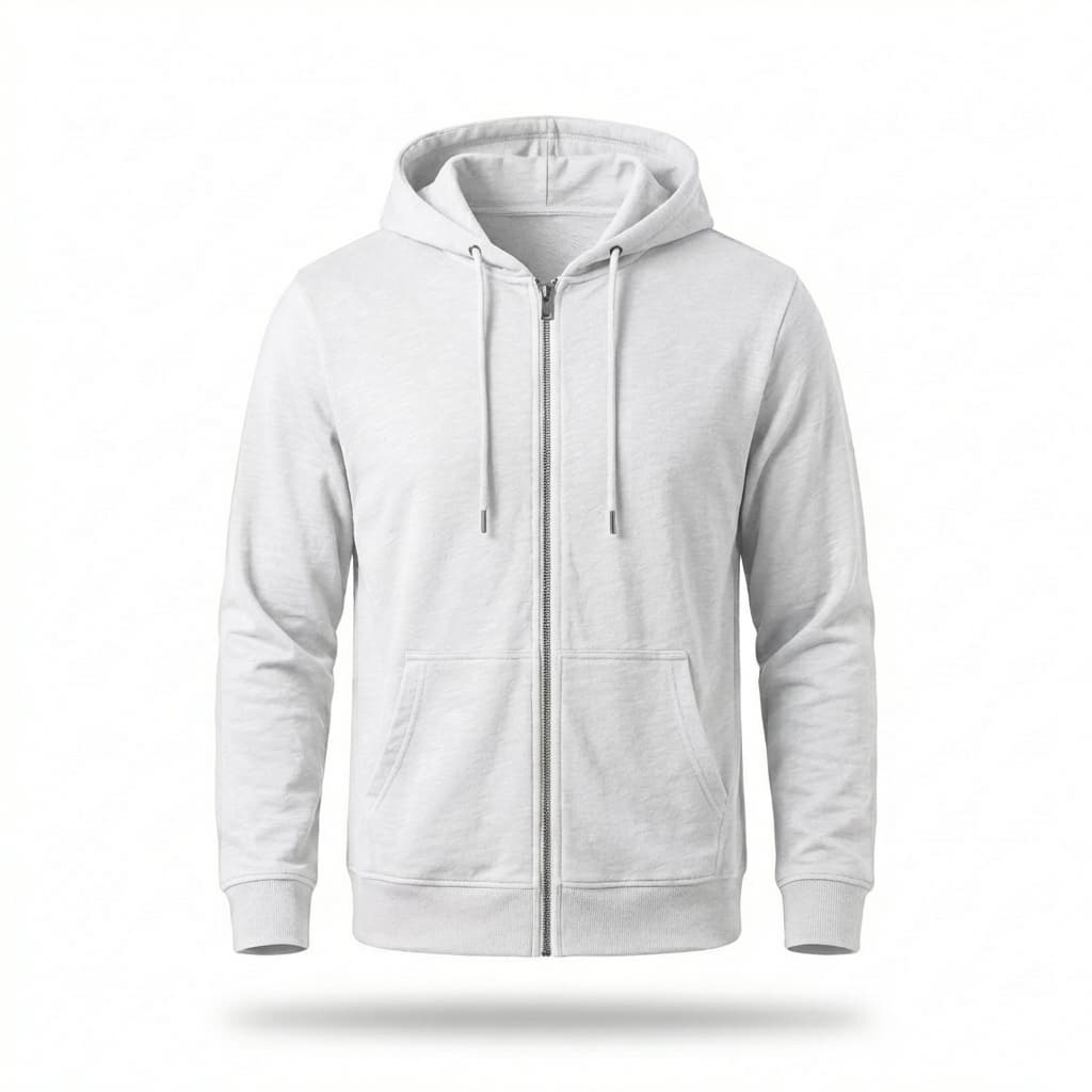 Hoodie Casual Con Zipper - 6