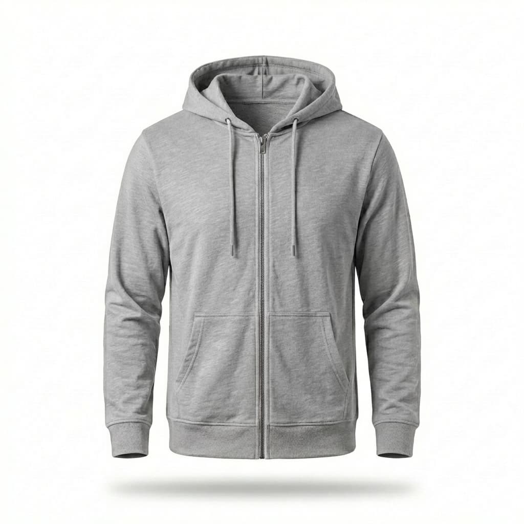 Hoodie Casual Con Zipper - 2