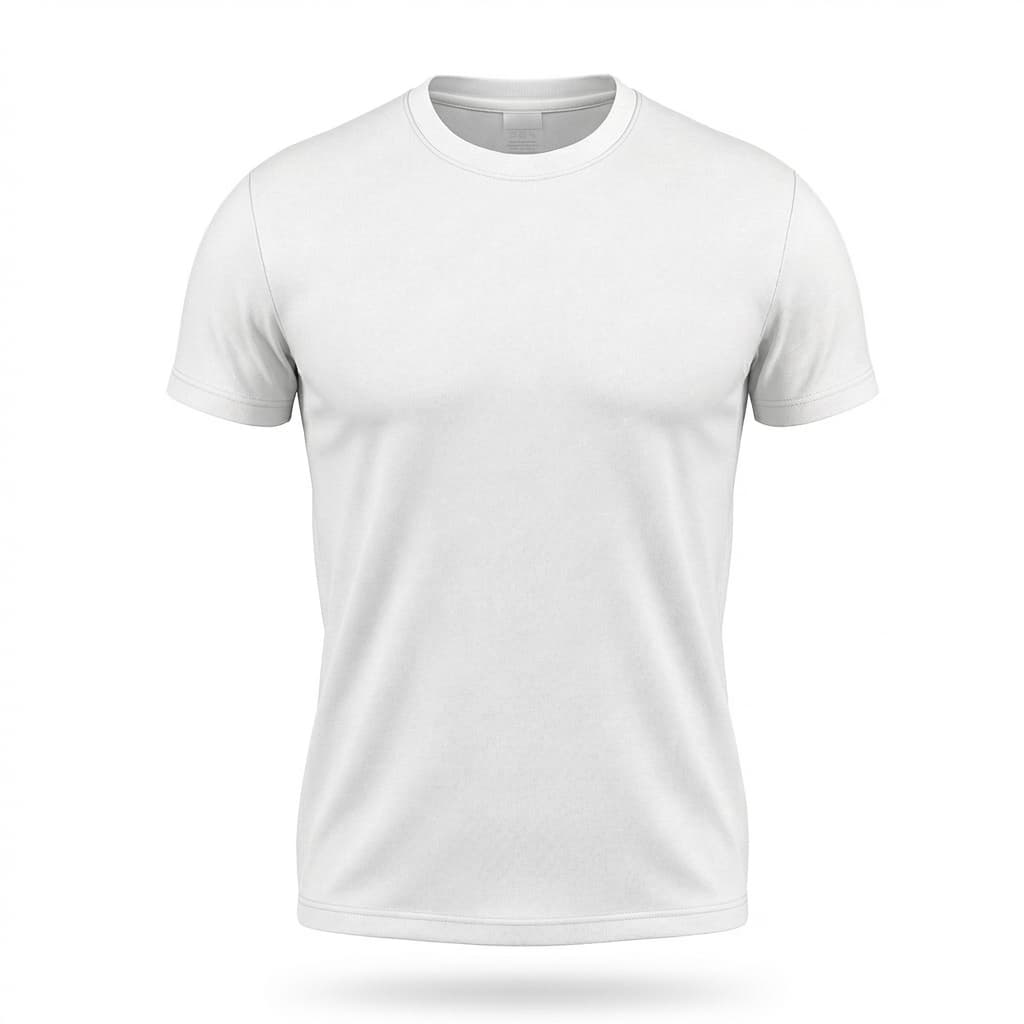 Camisetas En Cuello Redondo Poli-algodón - 9
