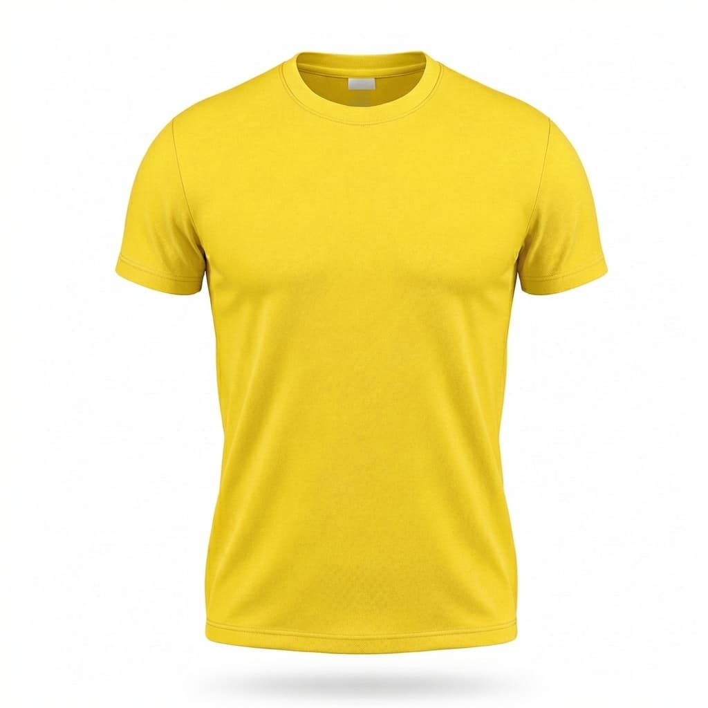 Camisetas En Cuello Redondo Poli-algodón - 6