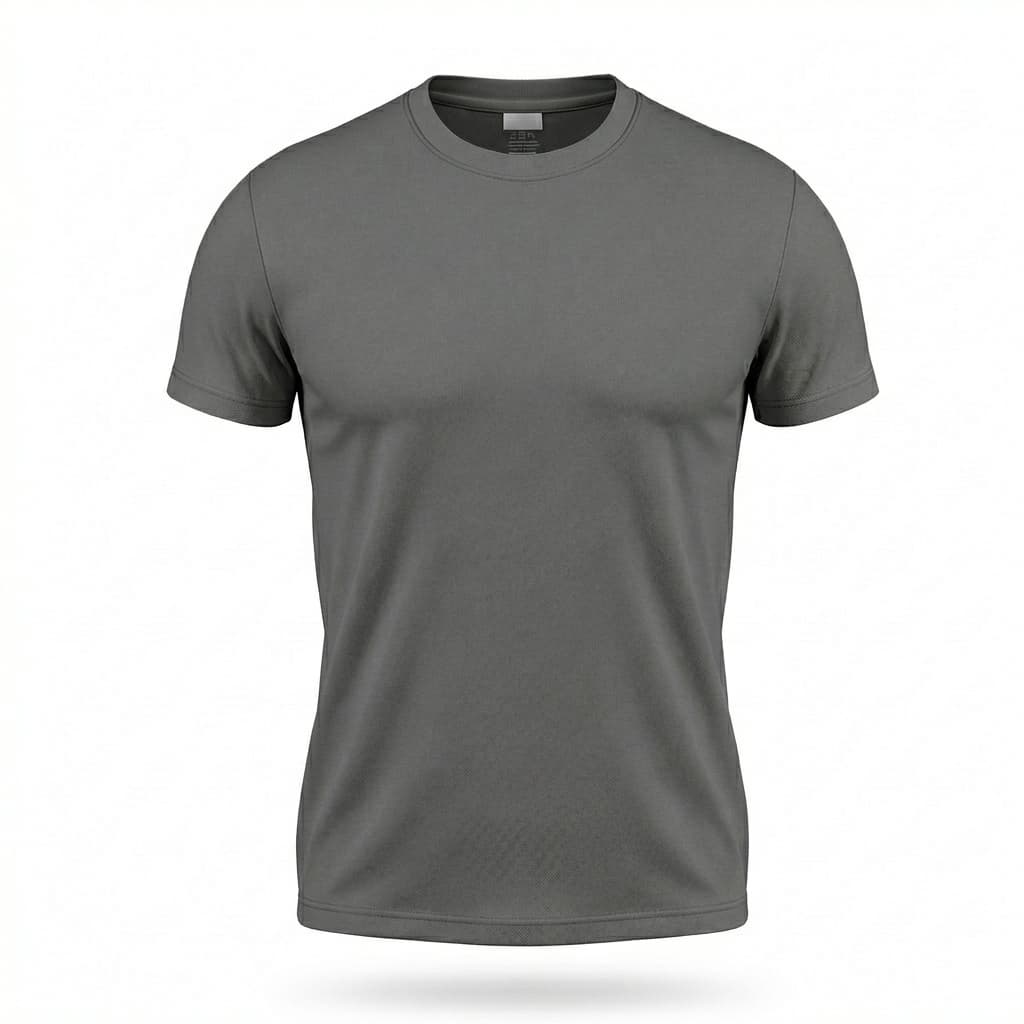 Camisetas En Cuello Redondo Poli-algodón - 11