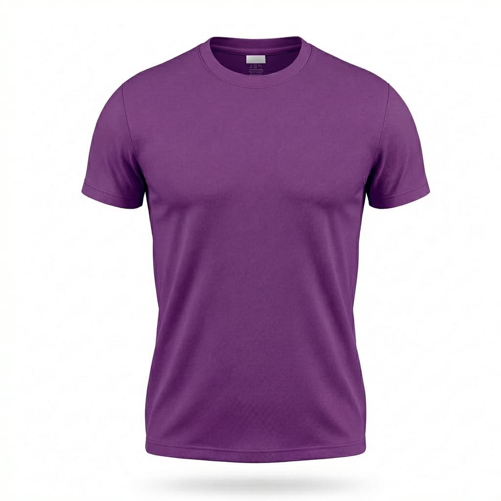Camisetas En Cuello Redondo Poli-algodón - 8