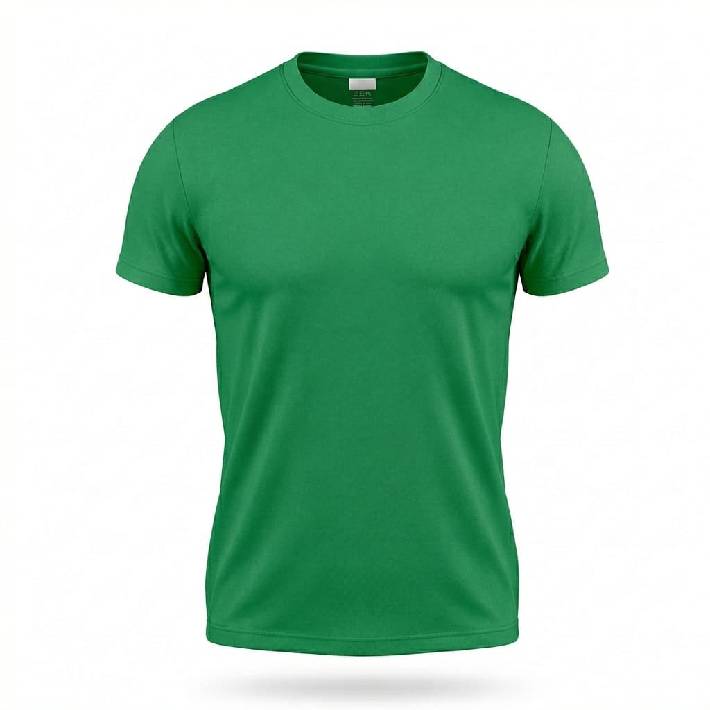 Camisetas En Cuello Redondo Poli-algodón - 5