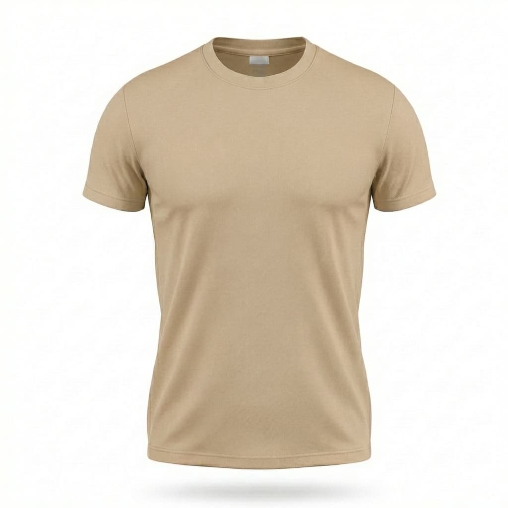 Camisetas En Cuello Redondo Poli-algodón - 13